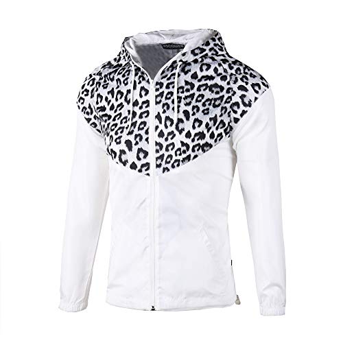 Beautiful Giant Women s Animal Pattern Fashion Hooded Jacket with Full Zip